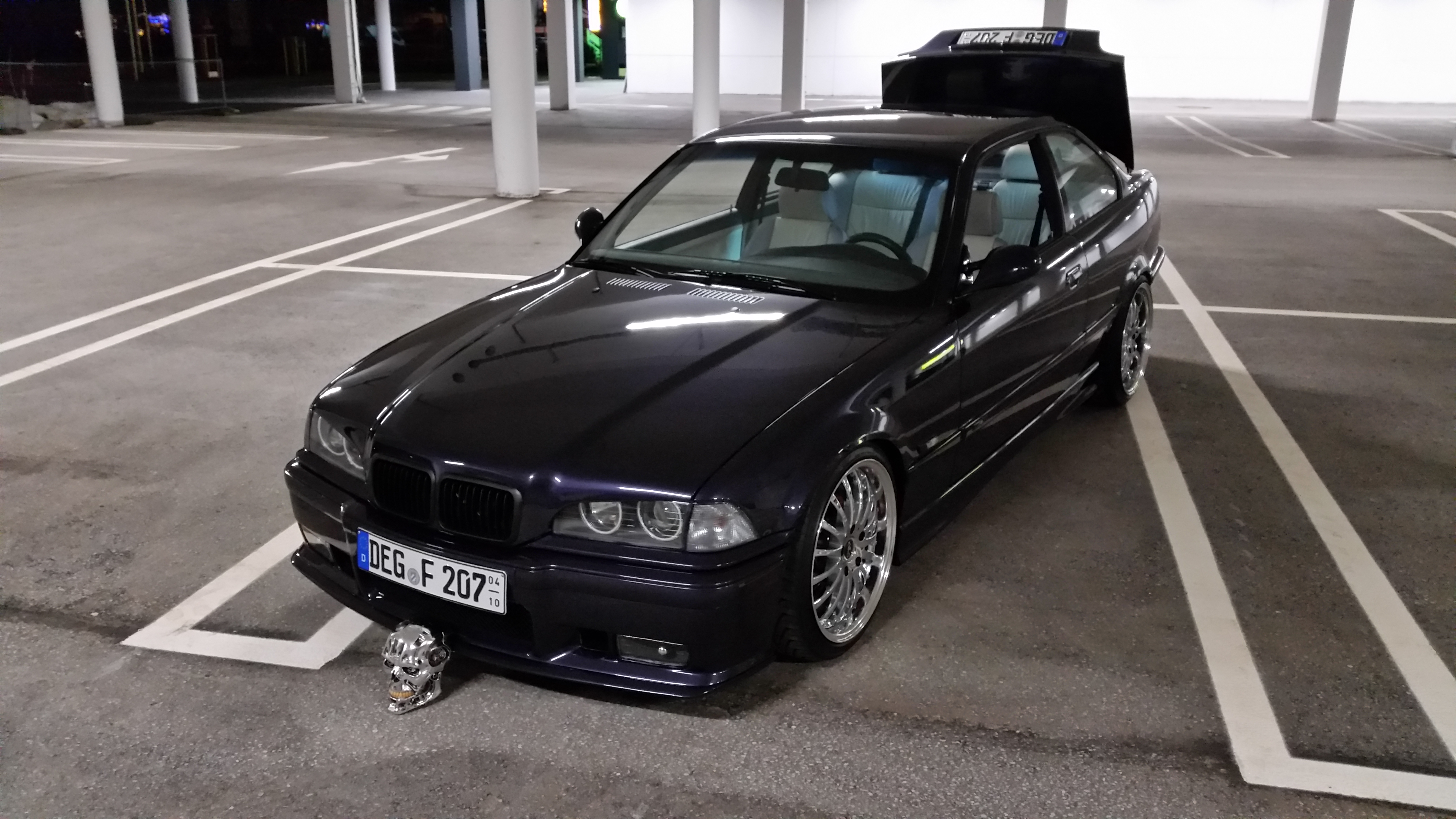 BMW E36 316i  Tacho Tuning / Rote Tachonadeln, Carbon